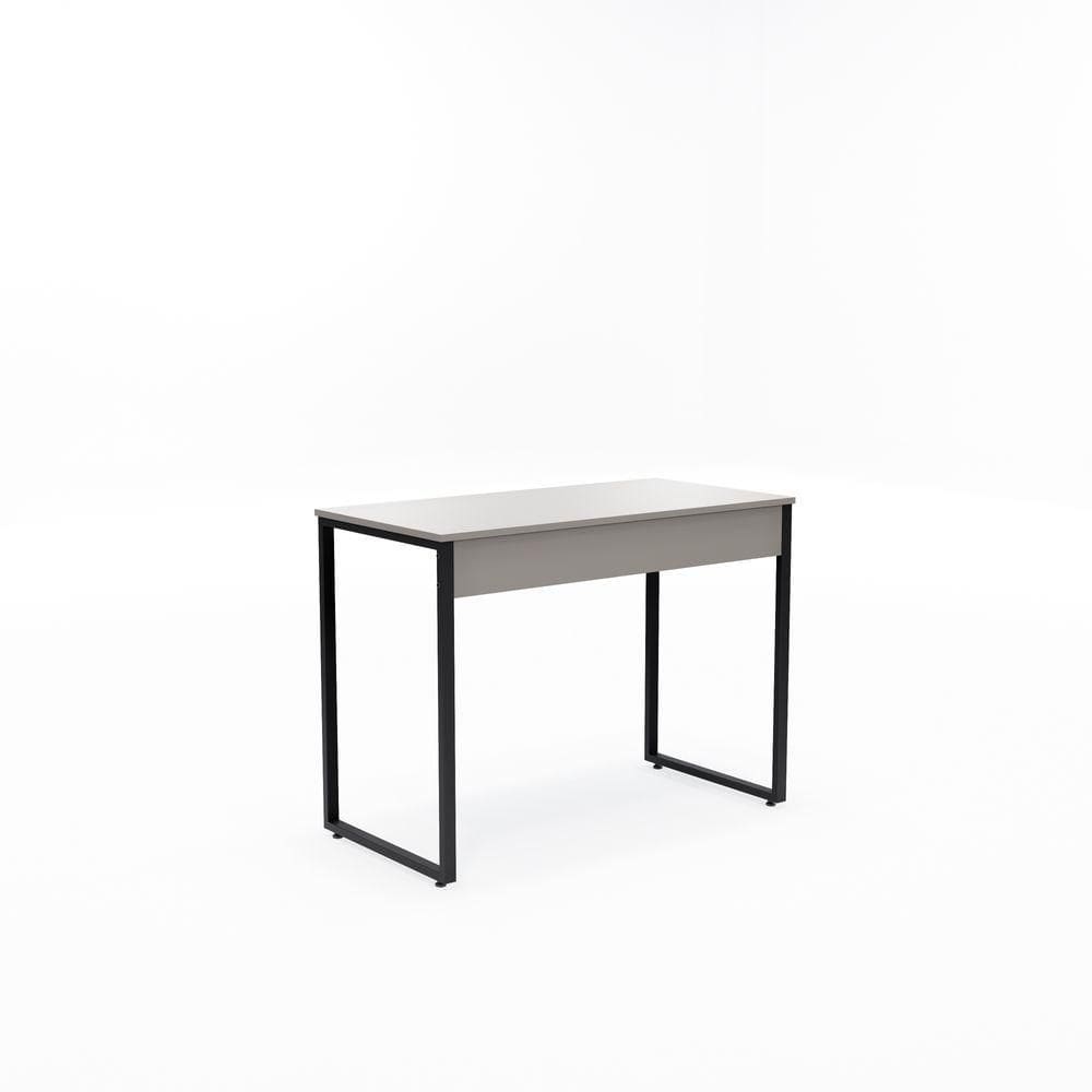 Mesa Home Office Preto E Moca