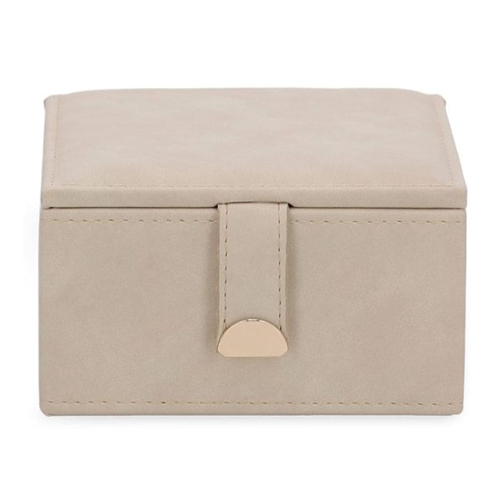 Caixa Em Mdf Com Revestimento Em Pu Bege