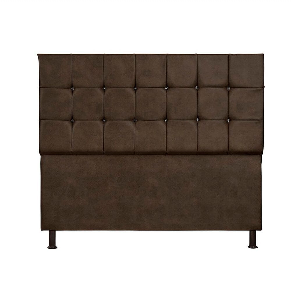 Cabeceira Dubai 90cm Marrom