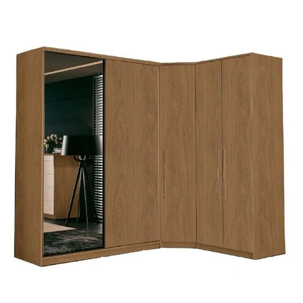 Guarda-roupa Modulado 3 Peças Decor Freijó