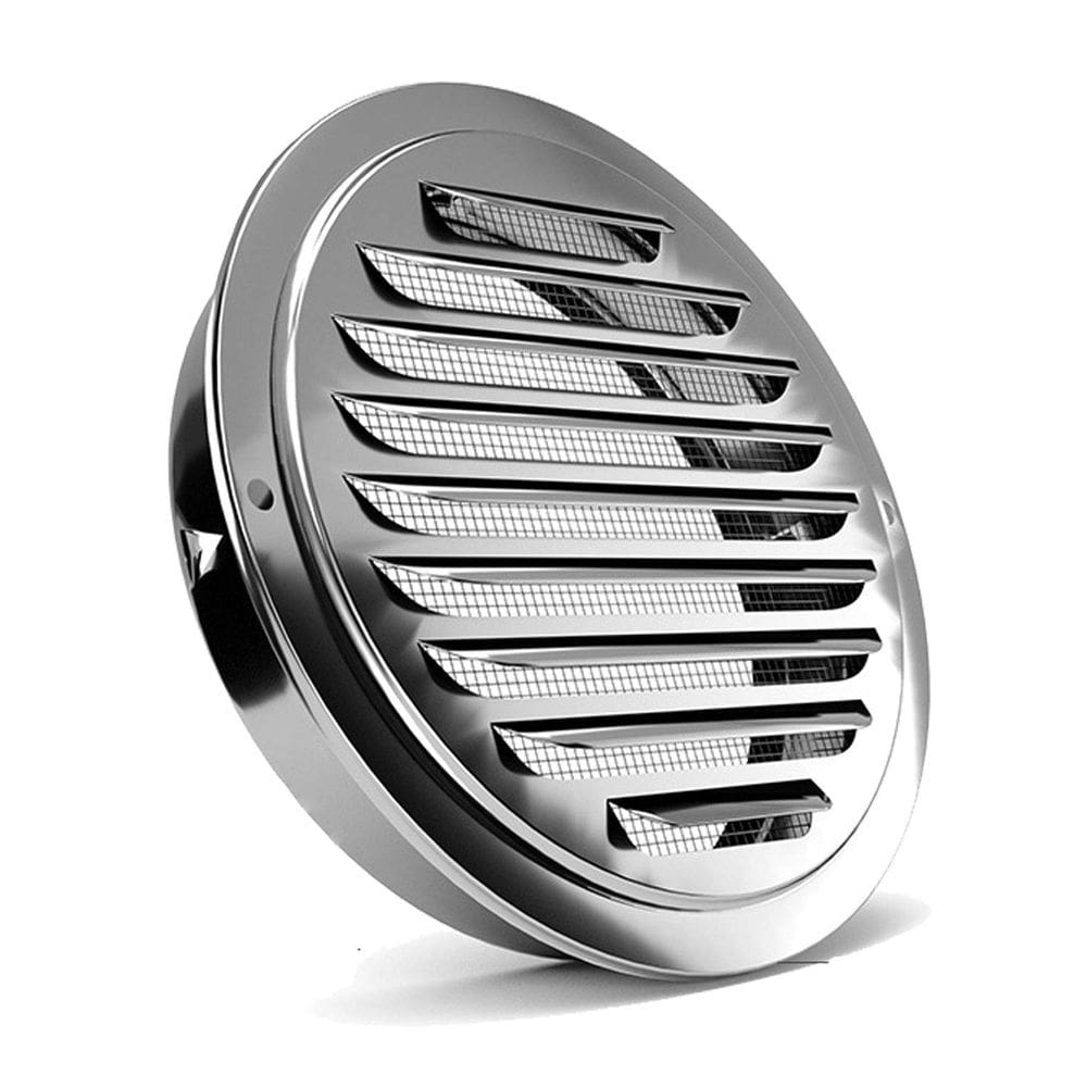 Tampa de grade com persianas FGBB de aço inoxidável Air Vent de 3 polegadas
