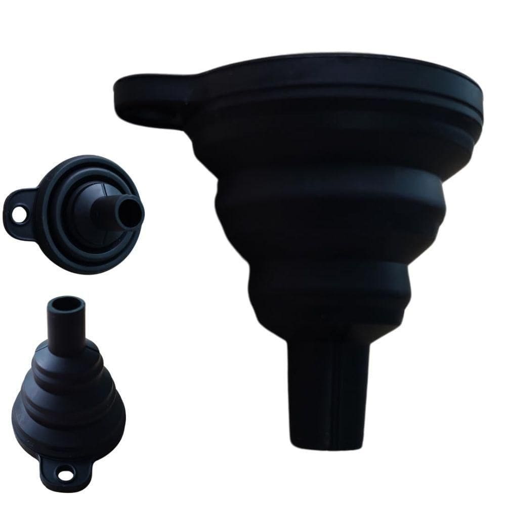 Mini Funil De Silicone Retrátil ível Portátil Dobrável Multiuso