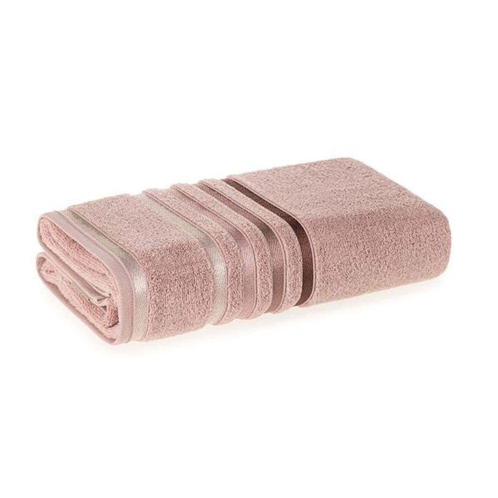 Toalha Banhão Lumina Fio Penteado Max Karsten Pétala/rosa