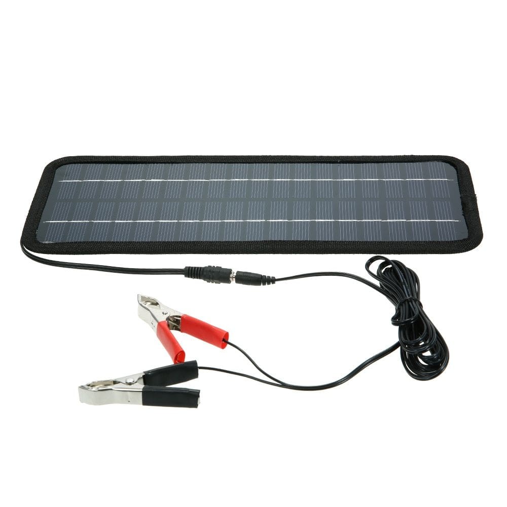 Carregador Solar Portátil 12V 4.5W Para Carros e Barcos
