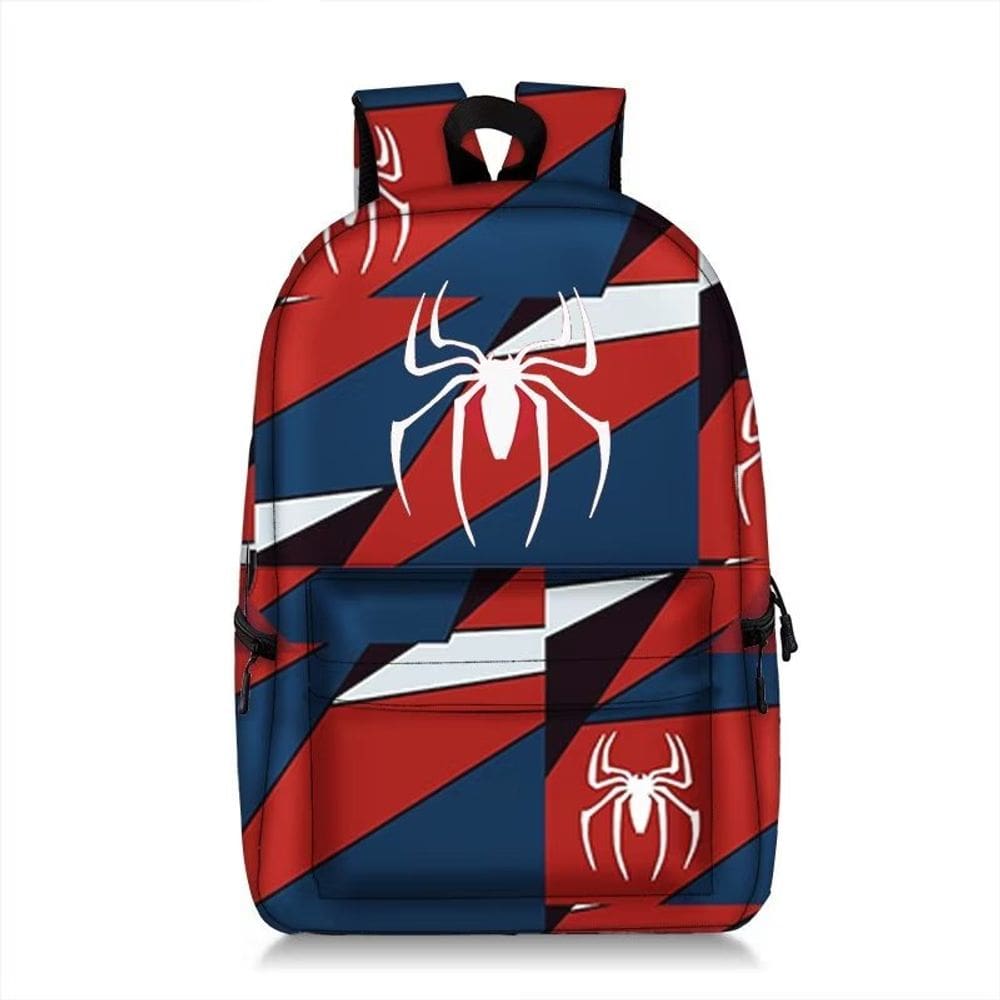 Mochila de aranha mochila estilo de moda de estudante masculino