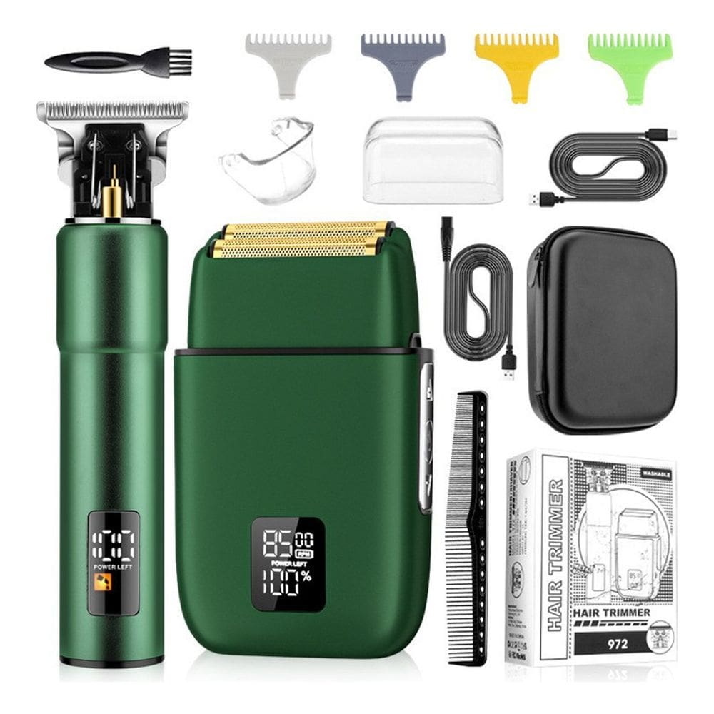 Conjunto de cabelo elétrico de alta potência com carregamento USB para uso doméstico