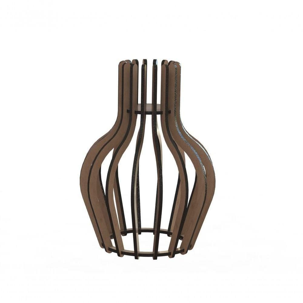 Luminária Teto Tipo Pendente Copan Mdf - Completa Mdf Cru