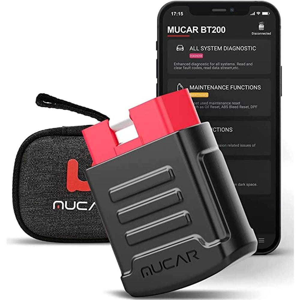 Adaptador Bluetooth OBD2 Mucar - Scanner de diagnóstico