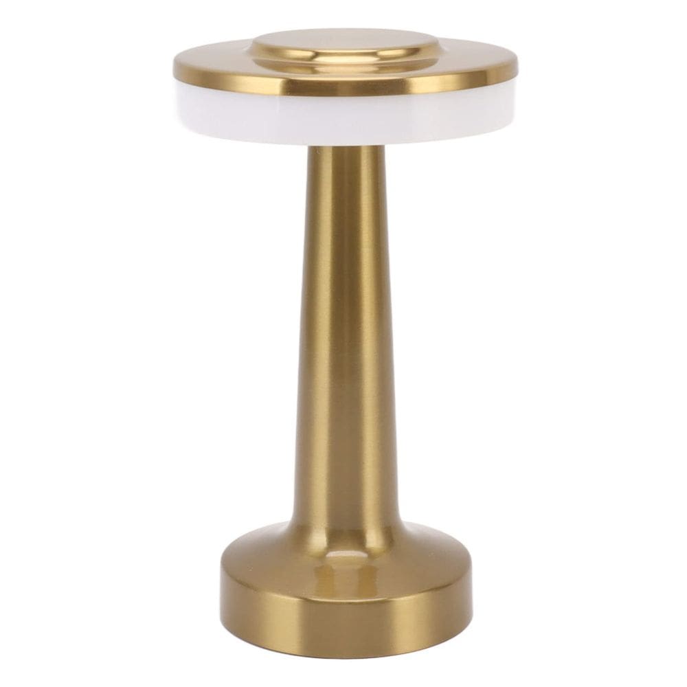 Lâmpada de mesa Miskall Vintage Metal USB recarregável 1W 700mAh