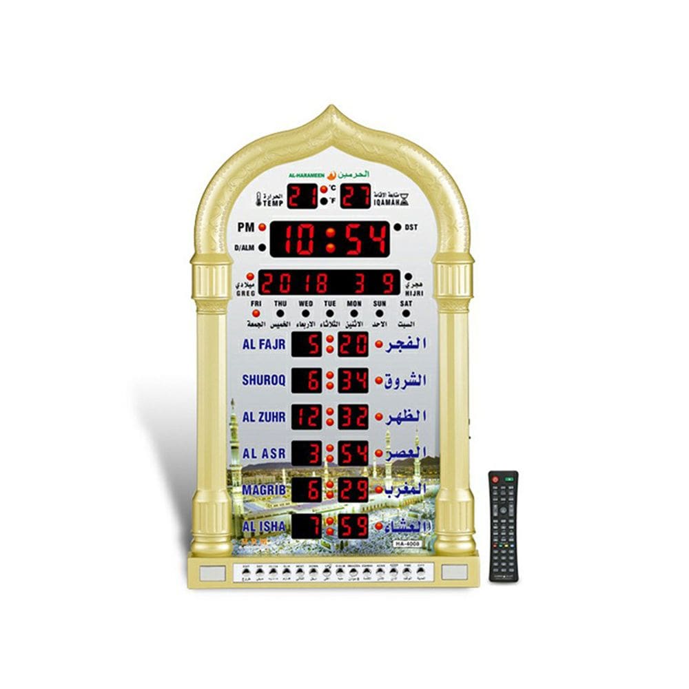 Relógio de parede Relógio de mesa simples com display LED e calendário
