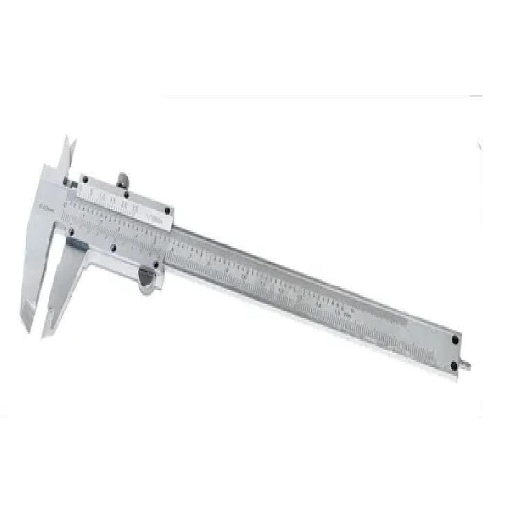 Paquímetro Universal Analógico 150 Mm Com Estojo Rigido