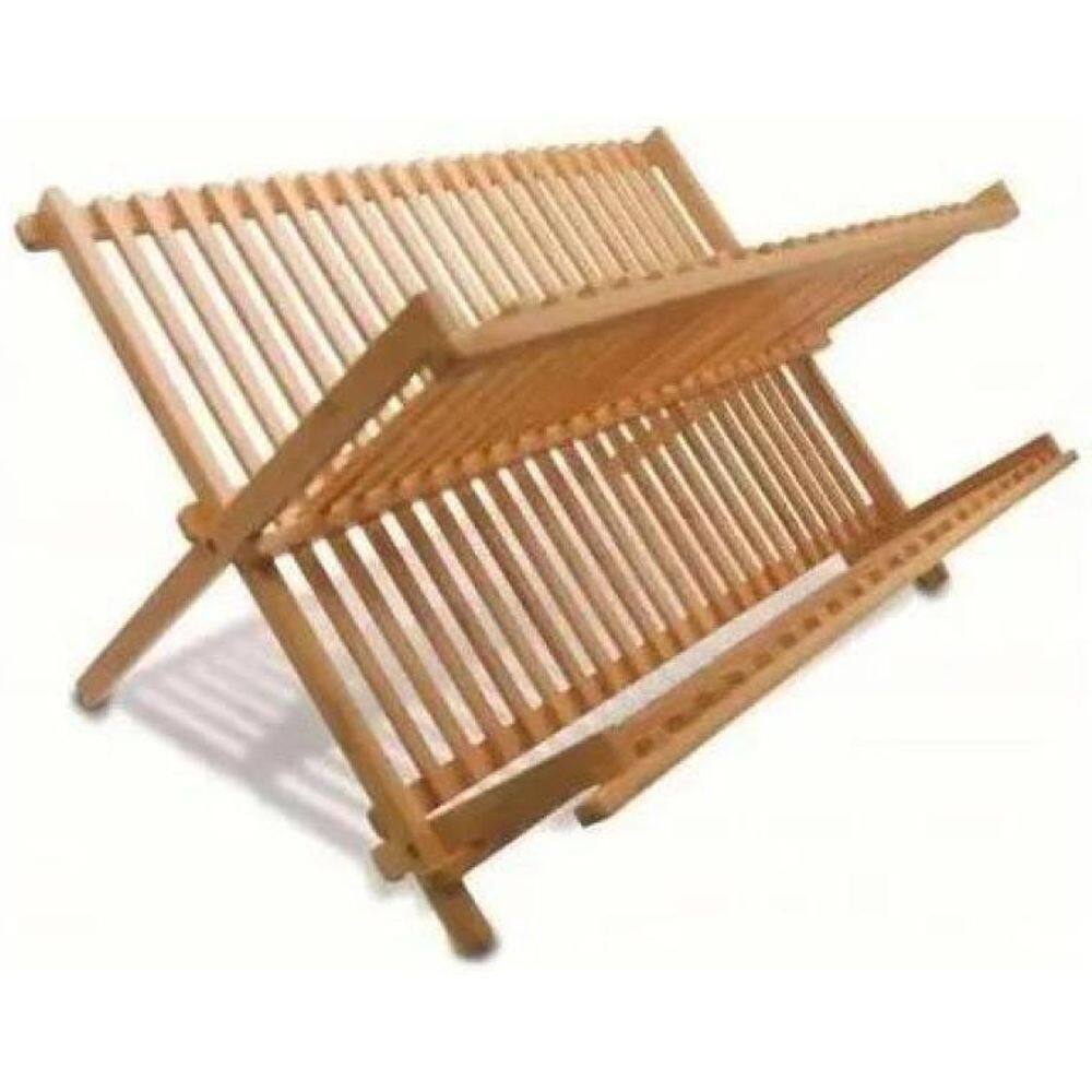 Escorredor De Pratos Linha Bamboo Ecológico - Infinite