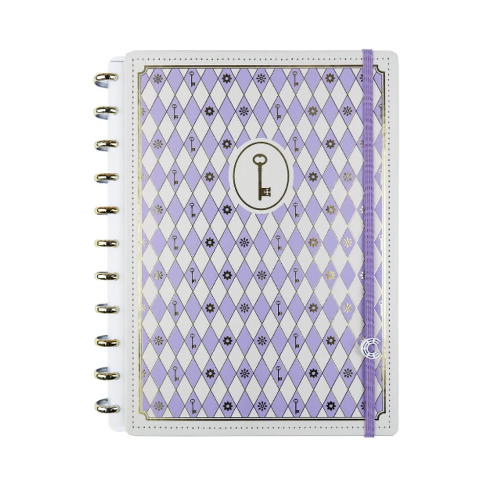 Caderno Inteligente Grande 80 F Purple Key by Isabela Akkari