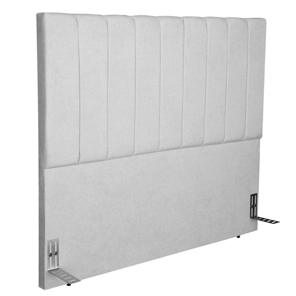 Cabeceira para Cama de Casal Premium Cinza
