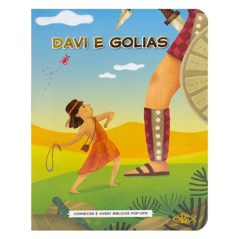 Conhecer É Viver! Bíblicos Pop-Ups: Davi E Golias