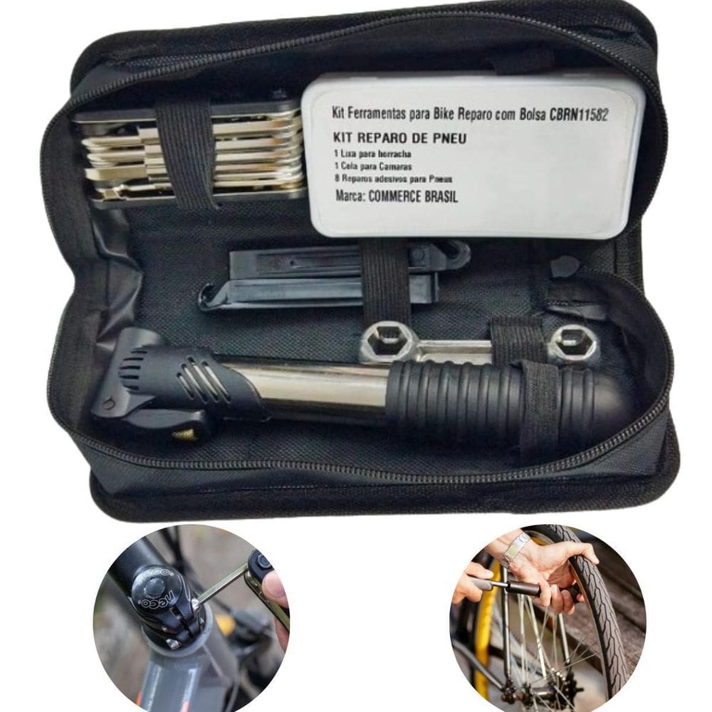 Kit De Ferramentas De Bicicleta Pro - Completo Para Reparos