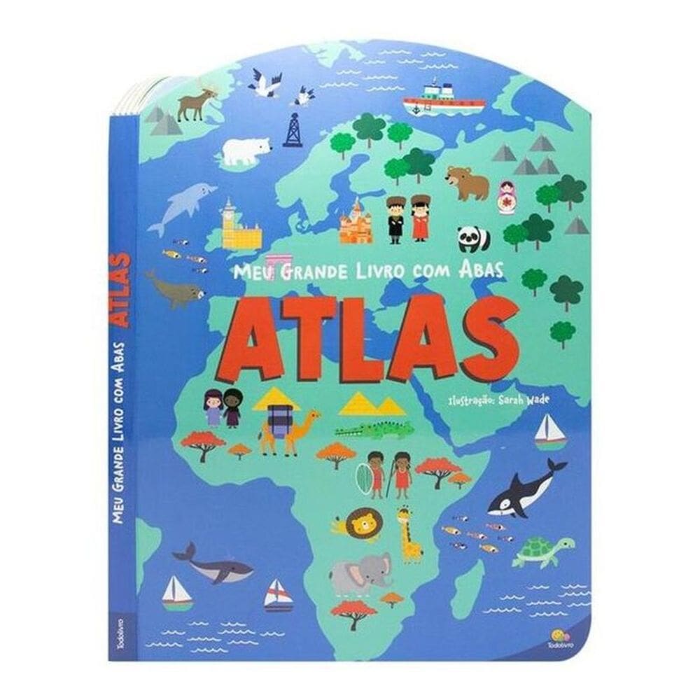 Meu Grande Livro Com Abas: Atlas