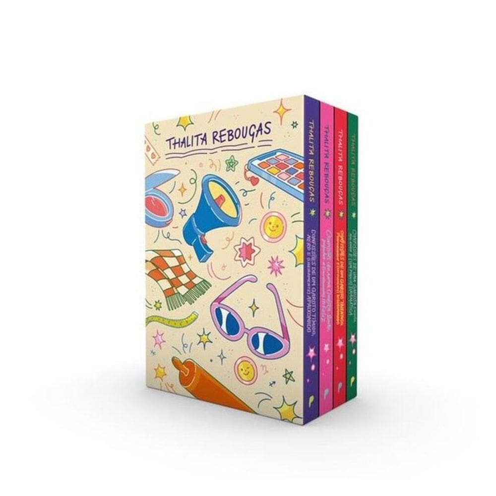 Box Série Confissões – As Novas Edições Dos Quatro Livros Da Coleção Da Autora Thalita Rebouças