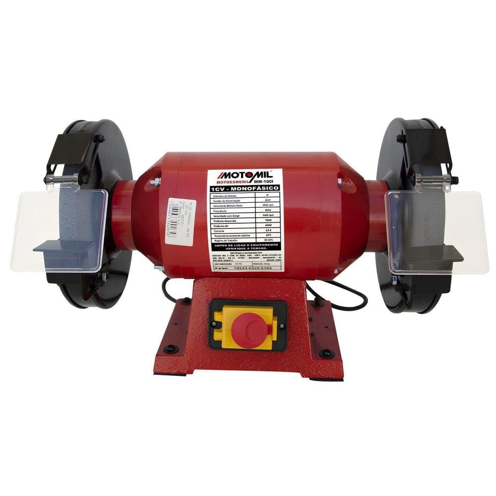Motoesmeril Motomil MM-100I 1CV Monofásico 220V
