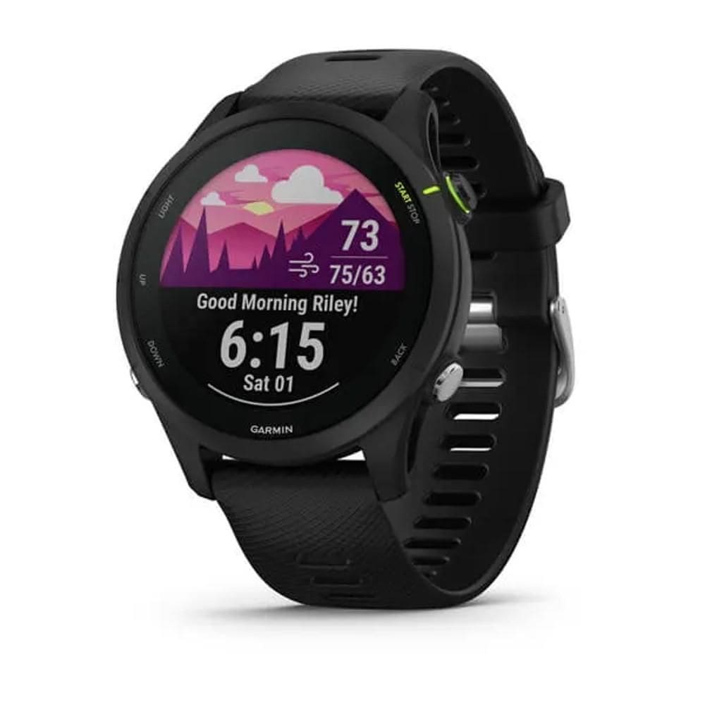 Relógio Smartwatch e Monitor Cardíaco de Pulso e GPS 255 Music - Preto.