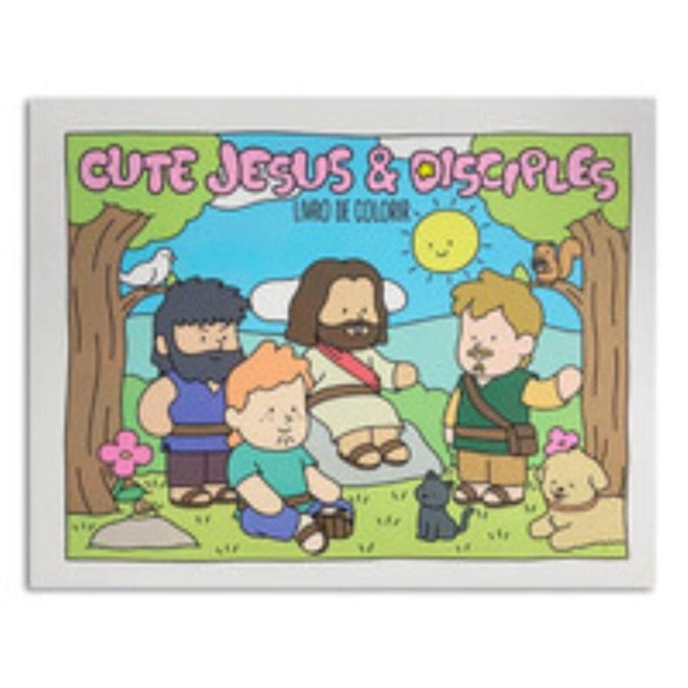 Livro cute Jesus & disciples