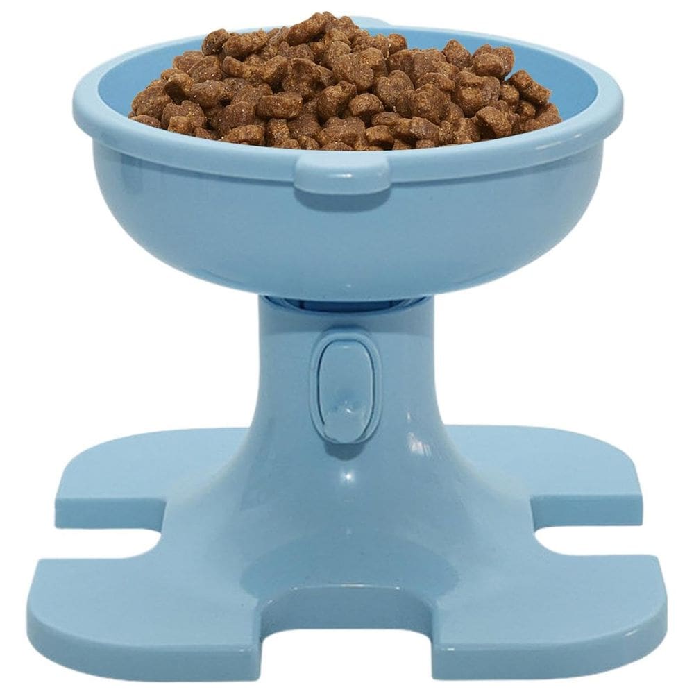 Tigela Raçao Elevada Ergonomica Gato Cao Cachorro Pet Animais Estimaçao Altura Ajustavel Antiderrapante Comida Petshop Casa