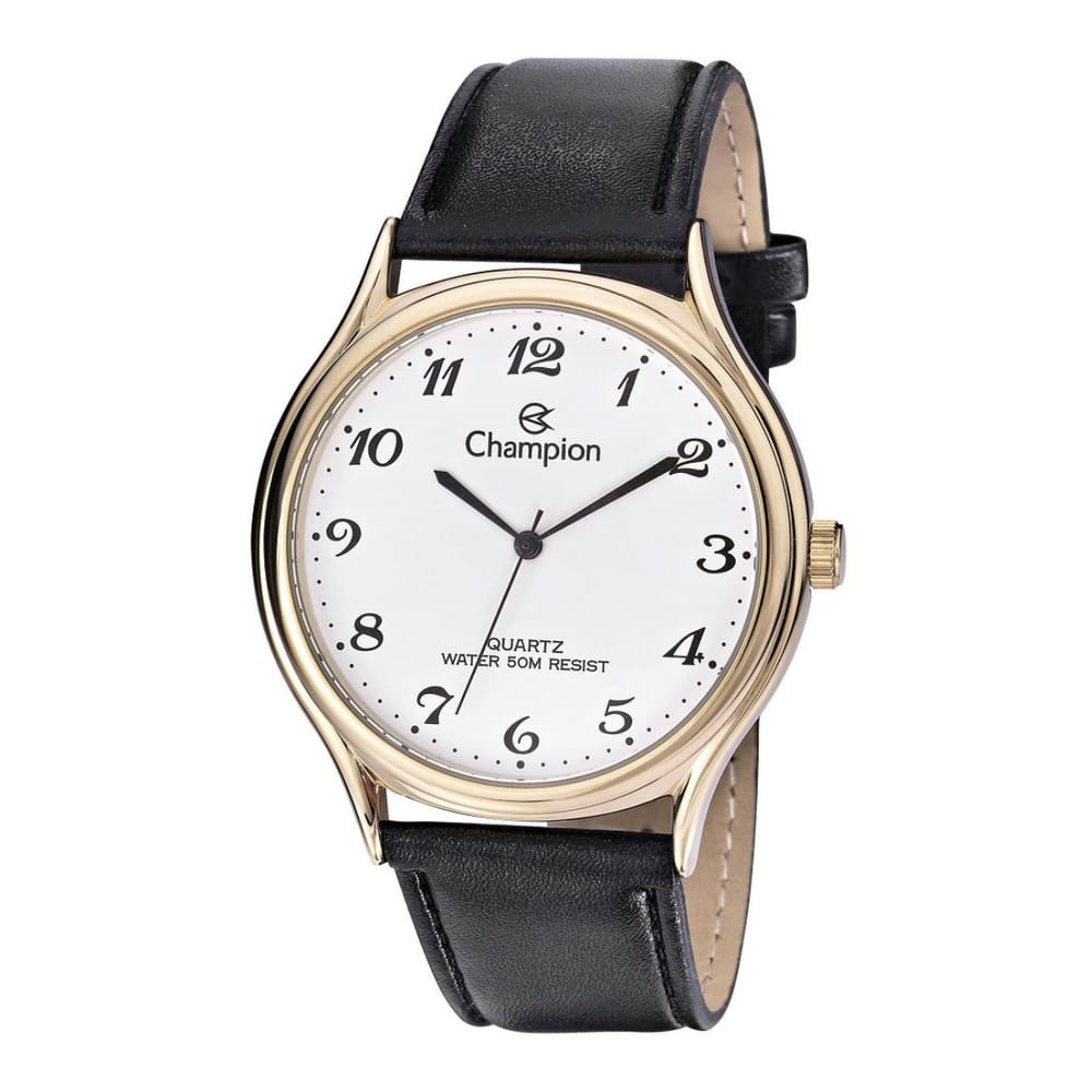 Relogio Masculino Champion Social Dourado CN20024B
