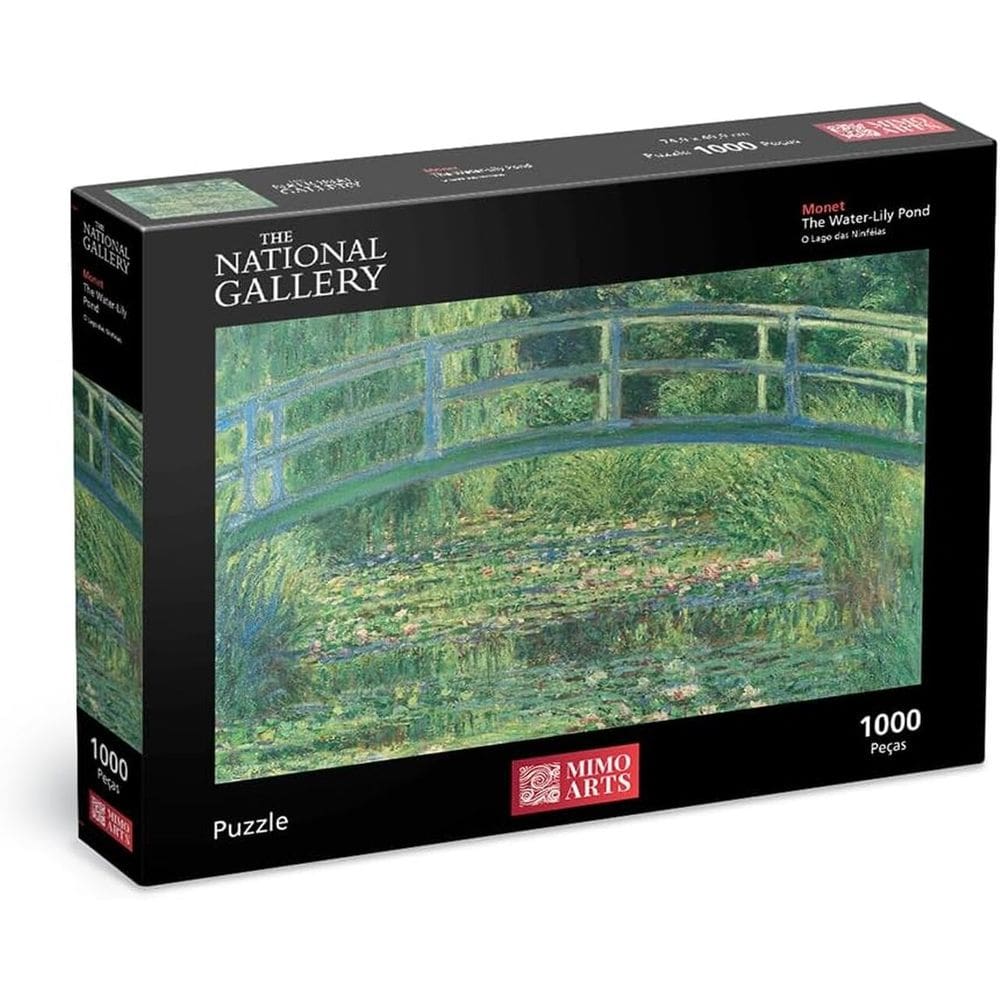 Quebra Cabeça Monet Lago Das Ninféias 1000 Peças Mimo - 2605