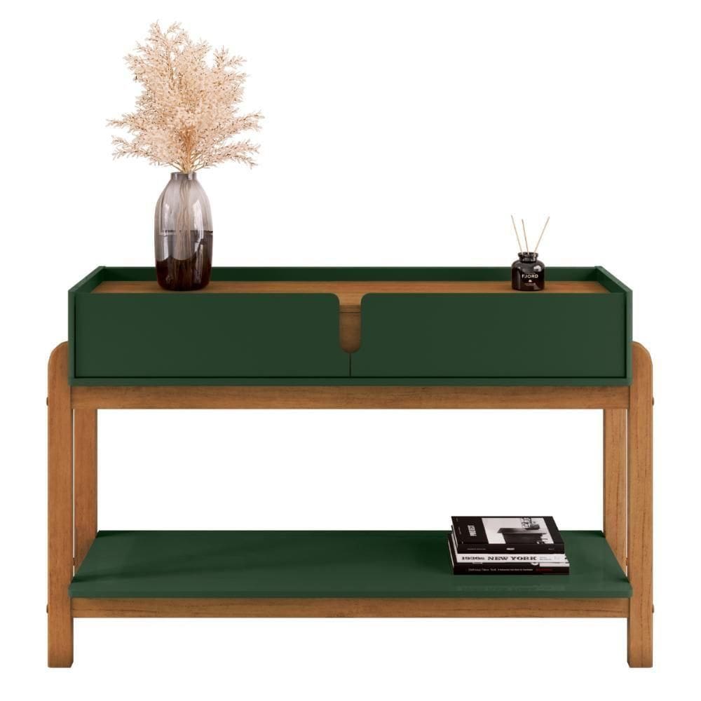 Aparador Para Sala Retrô Welch Verde Oliva Cedro