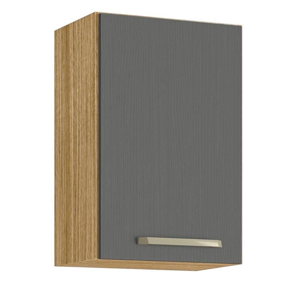 Armário Aéreo Com 1 Prateleira Orleans Freijó Gris