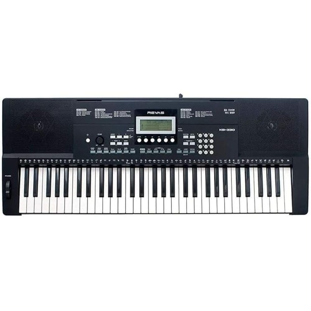 Kit Teclado Revas By Roland Kb-330 Com Estante E Capa