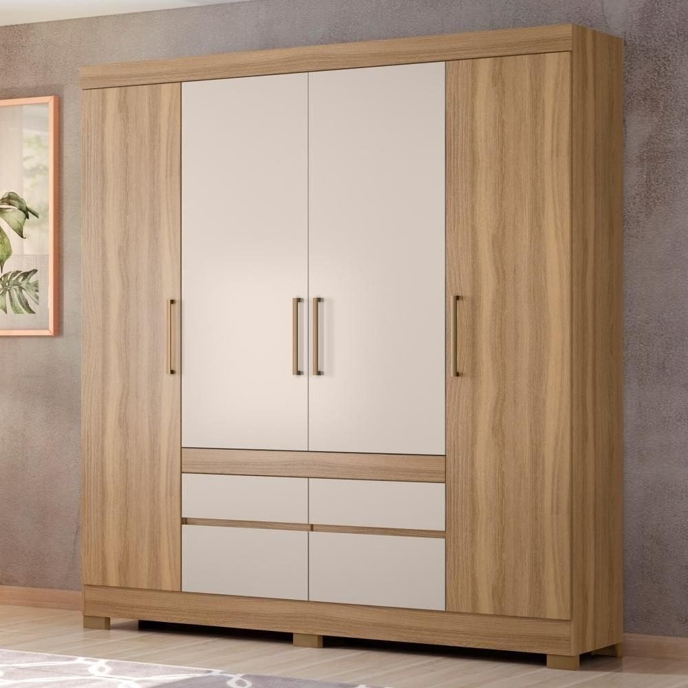 Guarda Roupa Casal Salerno Amendola Off White