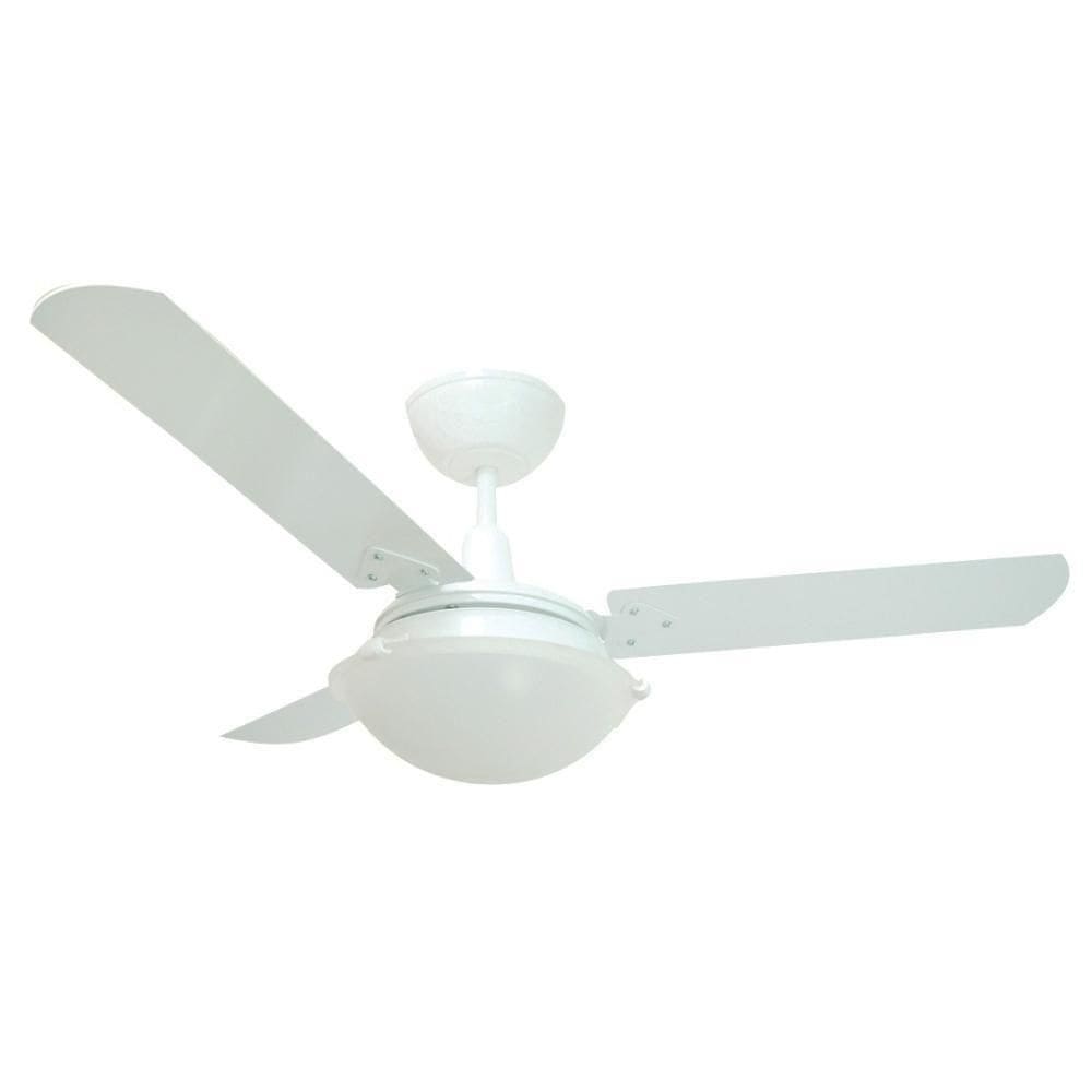 Ventilador Unions Branco 110v 3 Pás Brancas