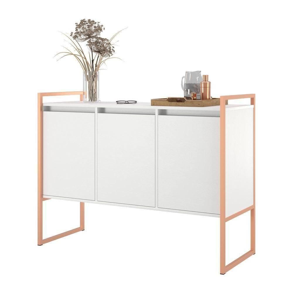 Aparador Estilo Industrial Buffet Com 3 Portas
