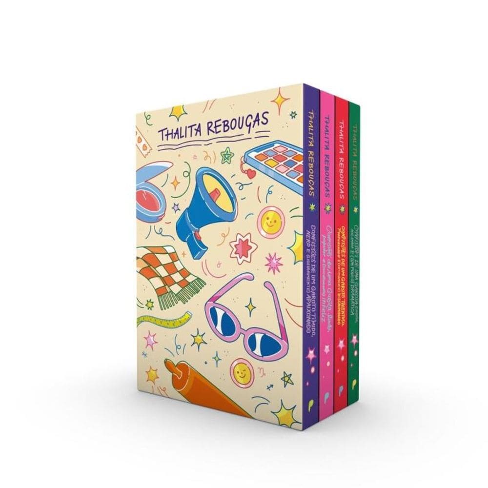 Box - Série Confissões As Novas Edições Dos Quatro Livros Da Coleção Da Autora Thalita Rebouças
