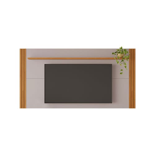 imagem-Painel para TV até 70 Polegadas Trunfo JCM Móveis Cinamomo/Off - Off White