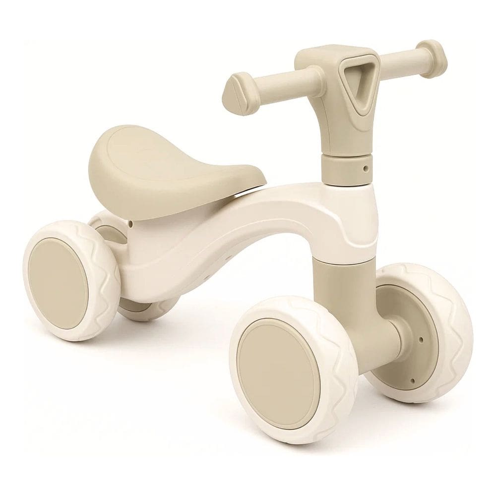Carrinho de Equilíbrio Andador Infantil Baby Bege Zippy Toys