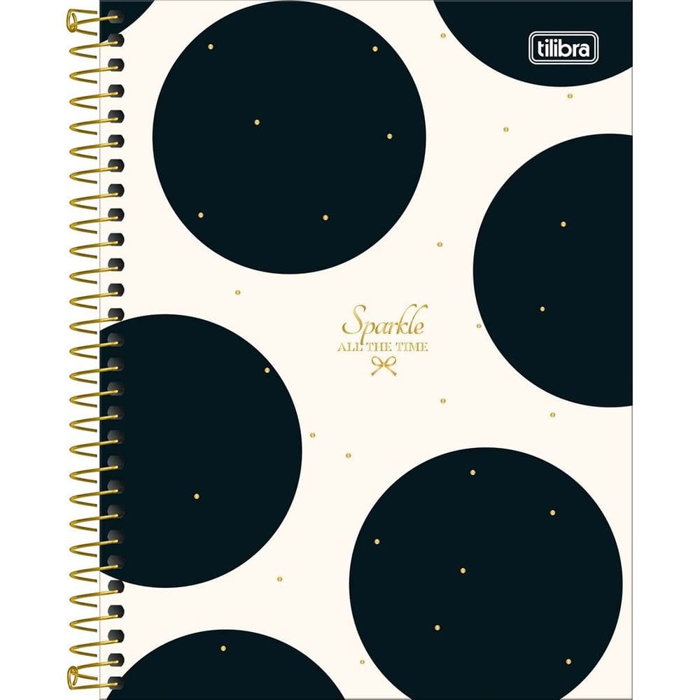 Caderno Espiral (COLEGIAL) West Village 10 Matérias 160 Folhas Capa Dura Tilibra