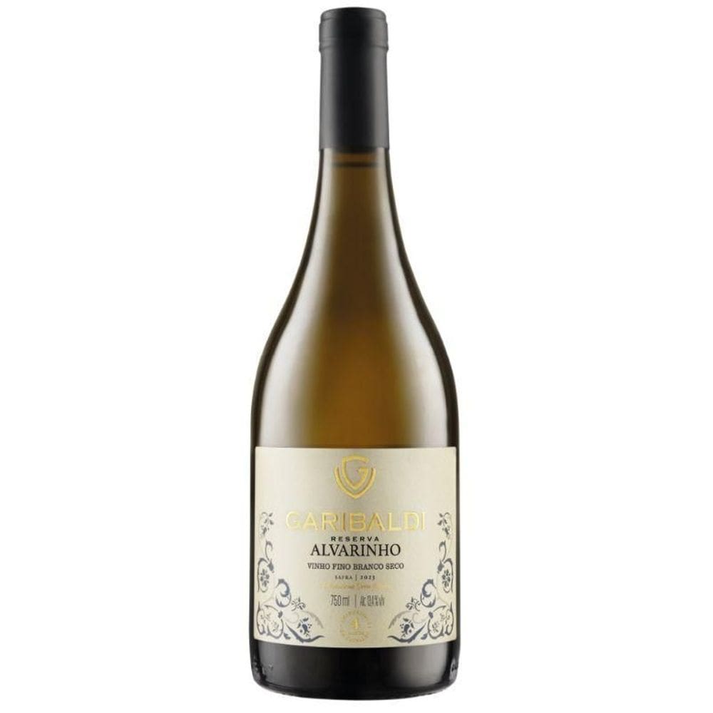 Vinho Fino Branco Seco VG Reserva Alvarinho Garibaldi 750 ml