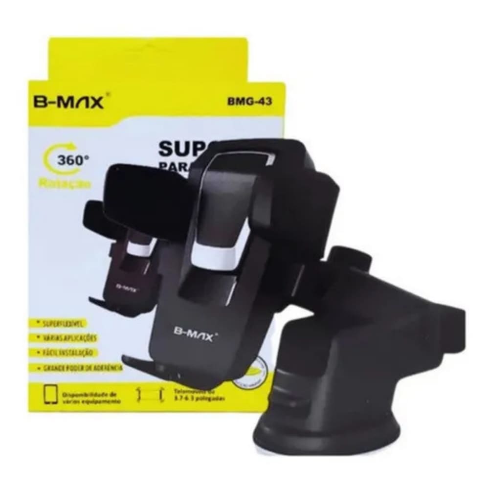 Suporte Celular Ventosa Veicular Gruda Painel Automático 360