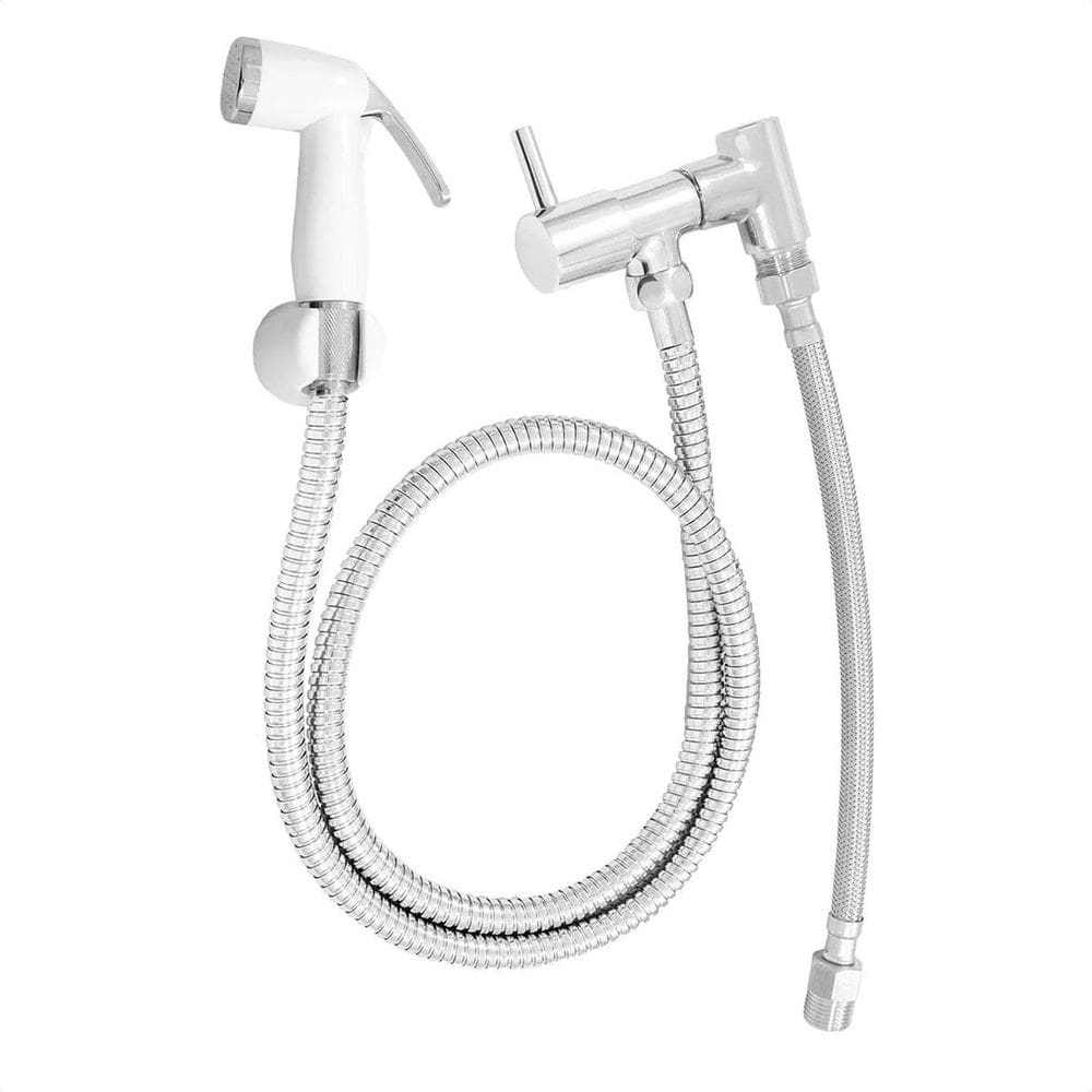 Ducha Higiênica de Metal Flexível Roddex Branco