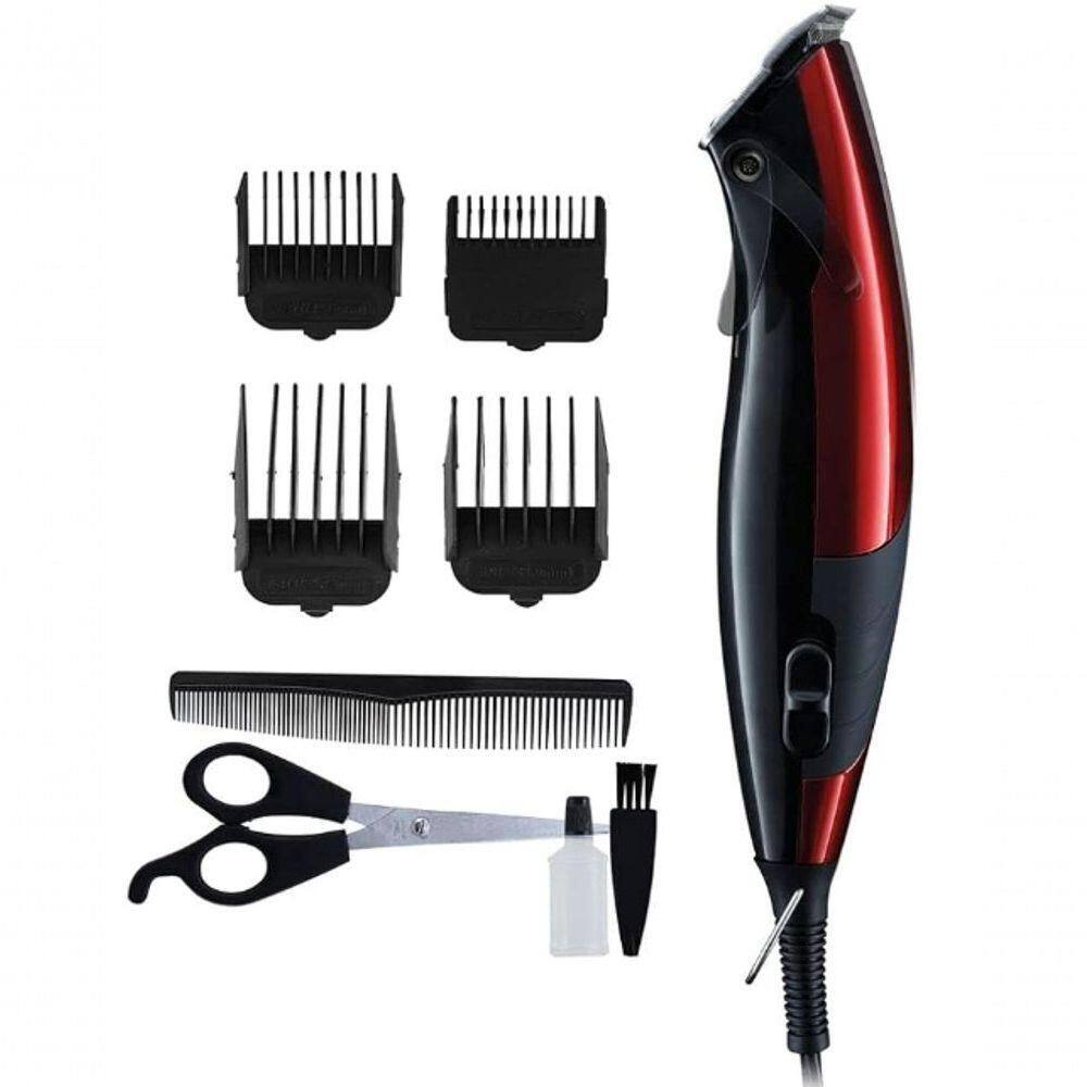 Maquina De Cortar Cabelo Britania 14w - Lux Red 220V