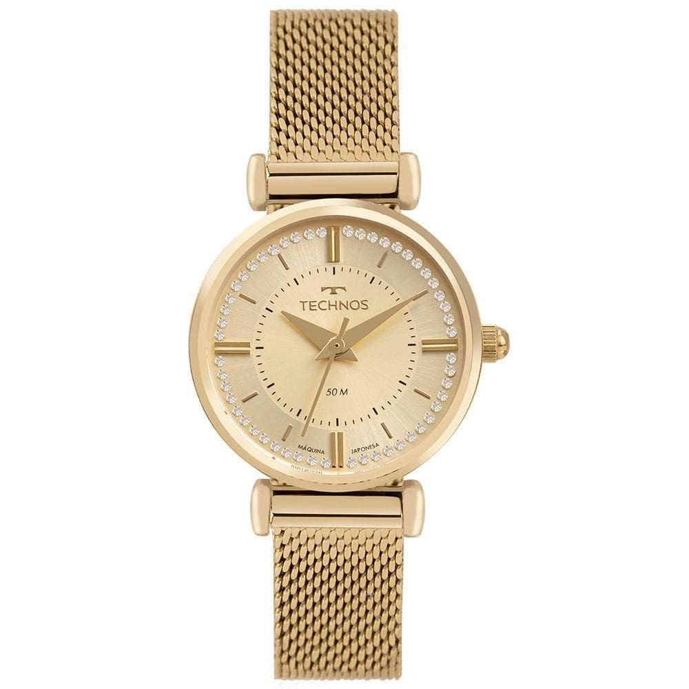 Relógio Technos Feminino Mini Dourado - 2035mxu-1d 2035mxu-1d