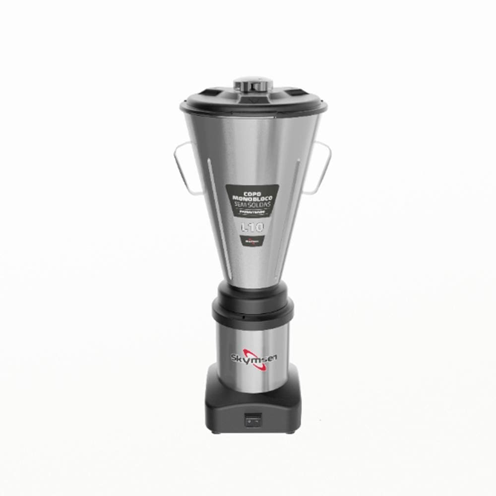 Liquidificador Industrial Monobloco Inox 10l Baixa Rotação 0,5cv L10 Bivolt - Skymsen 70983.2
