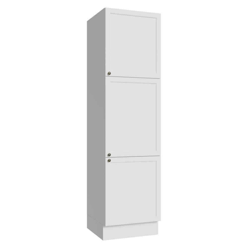 Paneleiro 60 Cm 3 Portas Vik Madesa Branco