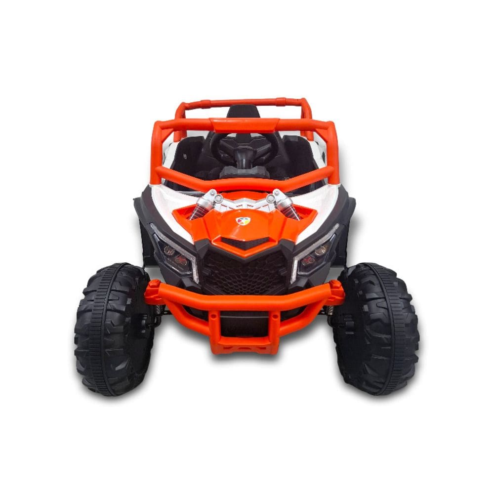 Quadriciclo Utv Carro Elétrico Infantil 12v Bang Toys R3 com Controle Remoto Laranja