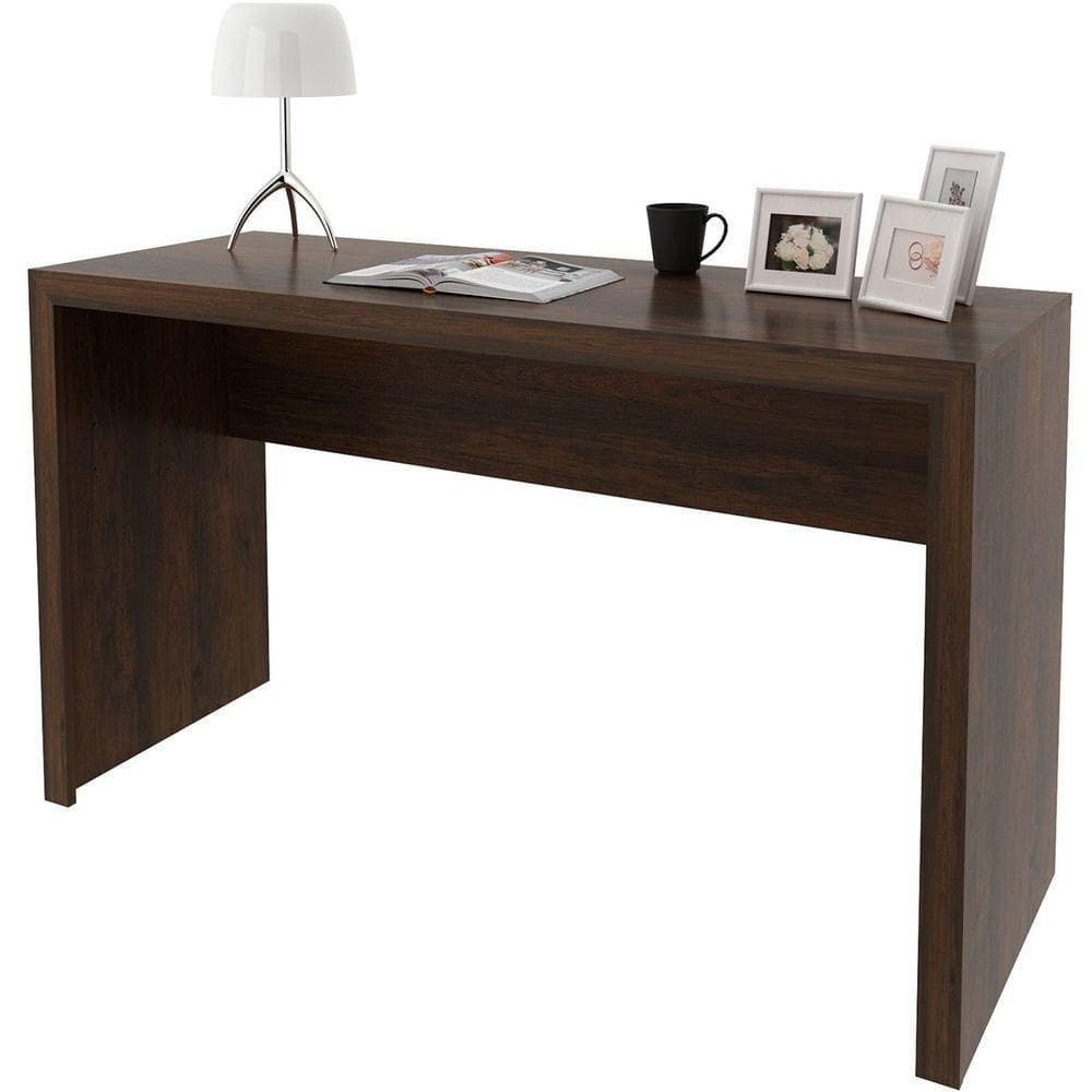 Mesa Para Escritório Escrivaninha 127 Cm Rústico