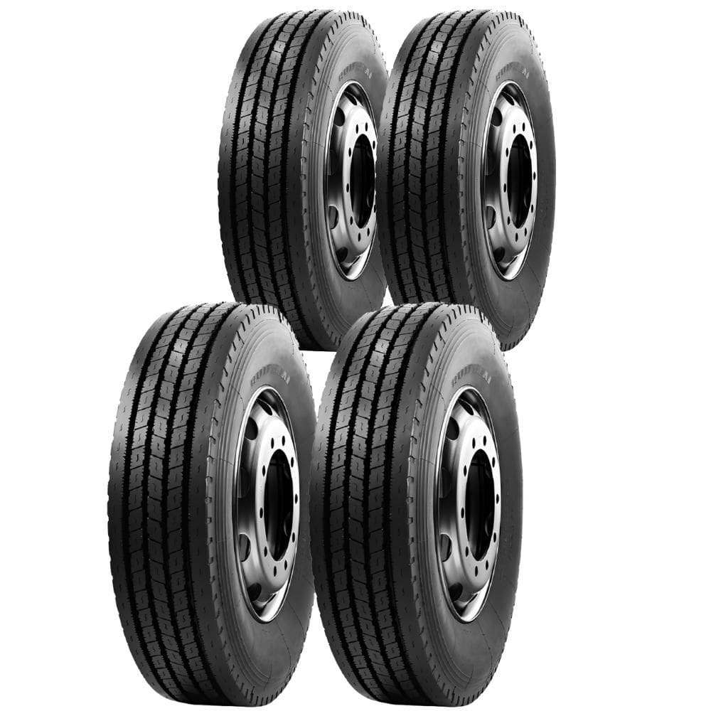 Kit 4 Pneus 215/75R17.5 Liso 16 Lonas 135/133J DW111 Roadwing