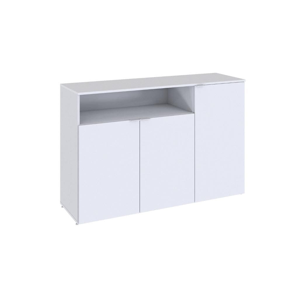 Armário Aparador C/03 Portas e Nicho 89,5x135x42cm