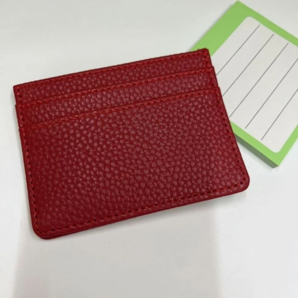 Carteira Slim Porta-Cartão Compacta Elegante Prática Moderna